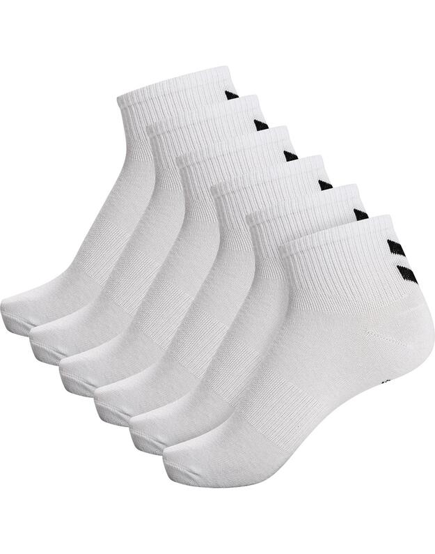 HUMMEL hmICHEVRON 6-PACK ANKLE SOCKS  kojinės