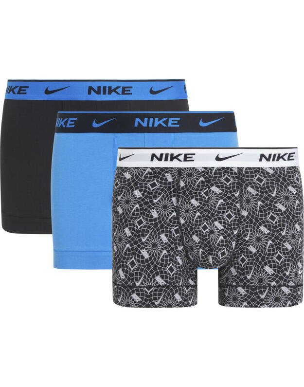 NIKE EVERYDAY COTTON STRETCH TRUNK 3PK apatiniai