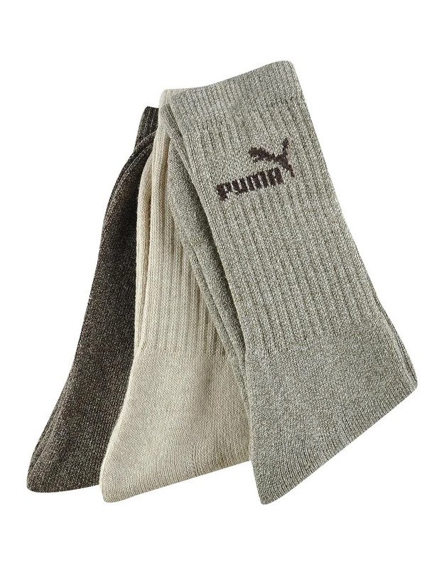 PUMA ELEMENTS CREW SOCK 3P kojinės