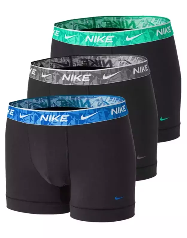 NIKE  EDAY CTTN STRCH TRUNK 3PK apatiniai