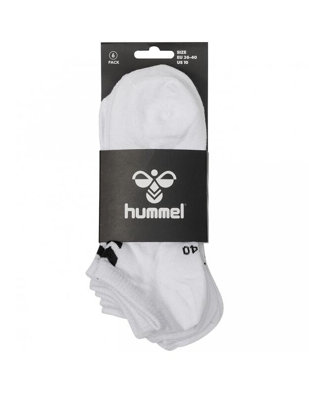 HUMMEL hmICHEVRON 6-PACK ANKLE SOCKS  kojinės