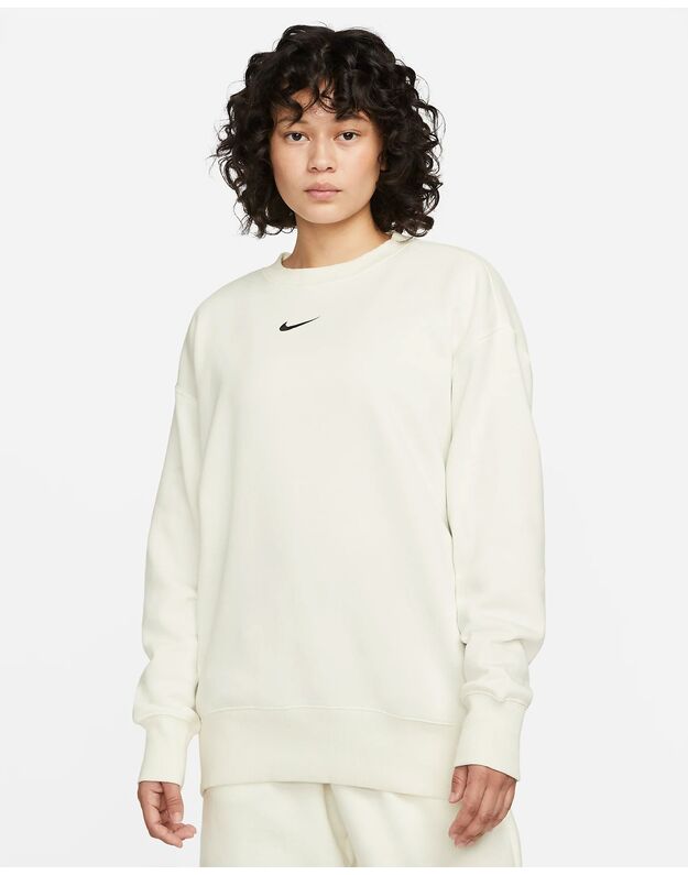 NIKE W NSW PHNX FLC OS CREW bliuzonas